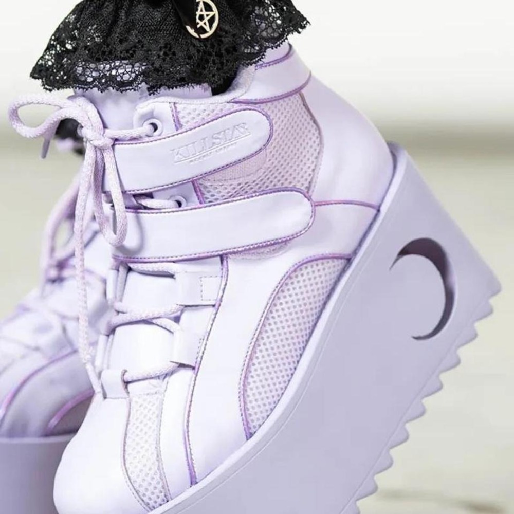 Killstar‎ Crescent night platform sneakers